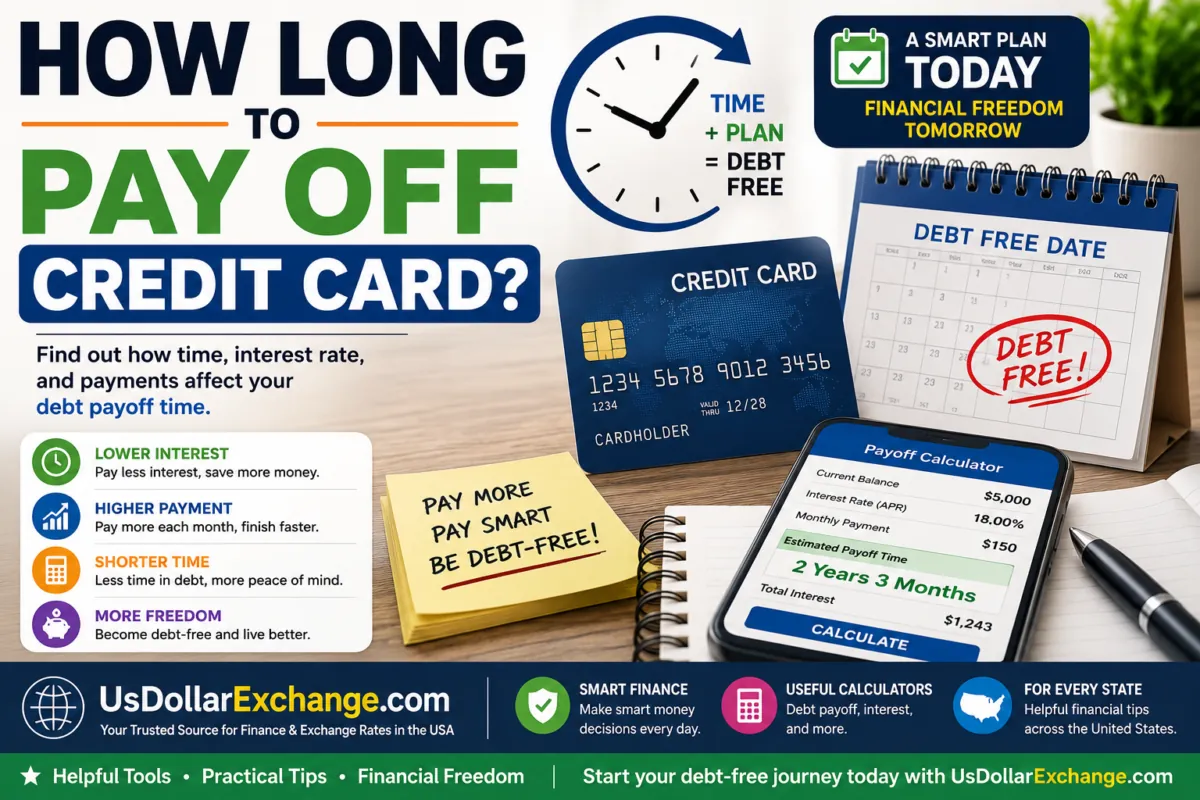 How long to pay off credit card? Learn about debt payoff strategies.